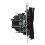 SUNO - Łącznik świecznikowy - 10 AX - 250 V~ - zaciski automatyczne, Czarny, Legrand