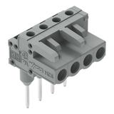 MCS-MIDI Classic gniazdo kątowe 5-bieg. szare raster 5 mm /100szt./ WAGO