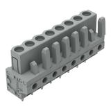 MCS-MIDI Classic gniazdo 8-bieg. szare raster 5 mm