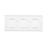 Simon 54 Touch Panel dotykowy S54 Touch 3 moduły 2 pola dotykowe poziome + 4 pola dotykowe + 2 pola dotykowe poziome biała perła DSTR3242/70 KONTAKT