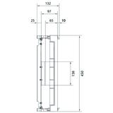 univers N 450x250mm podzespół dla wyłącznika mocy H3+ P250 UK31LH1 HAGER