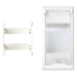 Simon Connect Płytka S500 z pokrywą do aparatury modułowej 2-pol. czysta biel