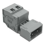 Wtyk MCS-MIDI Classic 3-biegunowy szary raster 5mm /100szt./ 231-603/032-000 WAGO