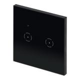 Włącznik podtynkowy podwójny Wi-Fi Tuya Smart Home czarny ORNO