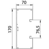 GA-S70170RW, Kanał podparapetowy