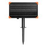 Solarna girlanda oświetleniowa - 1 sznur 10 m (10 opraw) + 10 żarówek LED 0,1W E27, 3000K + 1 żarówk