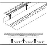 Oprawa liniowa z bezpośrednim i pośrednim rozsyłem światła LINEAR IndiviLED D/I 1500 56W 4000K