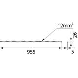 Szyna łączeniowa widełkowa 1P 54M S54 1F-12 45.112 OPATÓWEK