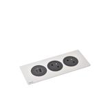 INCARA: DISQ'IN - 2X2P+Z / USB A+C - 2,0 M-CZARNY, Legrand