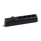 "Simon 480 TS48-230E400K0-44 Listwa poszerzona 4 gn. typ E i płytka 2xRJ45 keystone