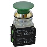 Przycisk NEF30-D2X2Y zielony W0-NEF30-D 2X2Y Z PROMET