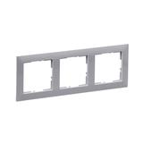 Suno Ramka Potrójna 3-Krotna Cement 721543 LEGRAND