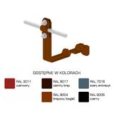 AN-24C/LA/-N Uchwyt dach.prof.pros.Z-śr. WZÓR 1 H=10cm /LA/