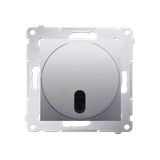 Simon 54 Łącznik z opóźnieniem wyłaczenia 20-500 W srebrny mat