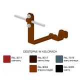 AN-25C/LA/-N Uchwyt dach.prof.pros.Z-śr. WZÓR 7 H=10cm /LA/