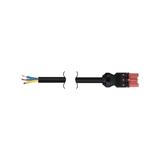 SIMON 480 TS48-CR4020-6 Przewód zasilający 3x2.5mm2 złącze żeńskie 3-polowe sys. Wieland bez wtyczki