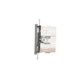 Simon 55 WMDL-TEW2-116 Łącznik elektroniczny podwójny z funcją przycisku lub łącznika czasowego, 2x1 TEW2.01/116 KONTAKT