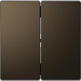 Merten, D-Life, klawisz podwójny, mocca metalik