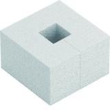 tehalit.UK System szalunkowy element VQ16 320x320mm H=200mm styropian SEVQ16200 HAGER