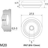 TSS M20 S Przepust dławiący 34.920 OPATÓWEK