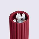 Plafon HALO burgund IP44