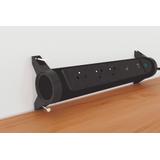 PRZEDŁUŻACZ PREMIUM, OBROTOWY, 3X2P+Z, USB A+C, Z OGRANICZNIKIEM PRZEPIĘĆ, Z PRZEWODEM 1.5 METRA 3X1