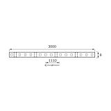 Taśma LED LATE LED 3m 180 NW IP65 BLISTER