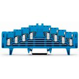 złączka krosowa 4-piętrowa niebieska bez zatrzasków