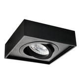 MINI GORD DLP-50-B Oczko sufitowe MINI GORD DLP-50-B kwadratowy stop aluminium stal kolor czarny 1XG