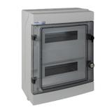 Rozdzielnica hermetyczna natynkowa 2x12 IP65 500VAC/1000VDC RH-24S/Z (z zamkiem) 36.725 OPATÓWEK