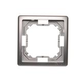 Simon Basic Standard Ramka 1-krotna stal inox BMR1/21 KONTAKT