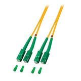 Patchcord SM, 9/125, SC/APC-SC/APC duplex dł. 1m