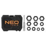 Nasadki, do uszkodzonych nakrętek, krótkie - zestaw 11 szt.