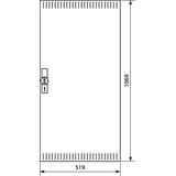 univers Drzwi prawe perforowane 1100x550mm IP3x