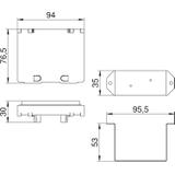 VHF8, ZESTAW MONT.OBUD.+OBEJMA MOCUJ.