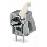 złączka do płytek drukowanych ciemnoszara raster 7,5/7,62 mm