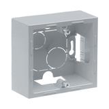 SUNO - Pojedyncza puszka natynkowa, Aluminium, Legrand