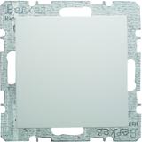 BERKER S.1/B.3/B.7 Zaślepka z płytką czołową z cokołem i pazurkami biały 6710091909 HAGER