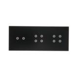 Simon 54 Touch Panel dotykowy S54 Touch 3 moduły 2 pola dotykowe poziome + 4 pola dotykowe + 4 pola dotykowe zastygła lawa DSTR3244/73 KONTAKT