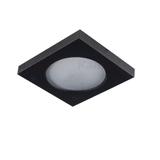FLINI IP44 DSL-B Oczko sufitowe FLINI IP44 DSL-B kwadratowy stop aluminium kolor czarny 1XGx5,3/GU10