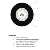 Kabel światłowodowy uniwersalny OM3 12G, CTC, CPR B2ca