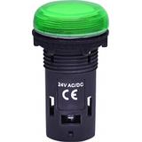 ECLI-024C-G - Lampka LED 24V AC/DC -Zielona
