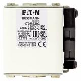 FUSE 450A 1250V 2BKN/75 AR CU Wkładka szybka 450A AC 1250V rozmiar 2 61x75x77 mm aR IEC UL 170M5393