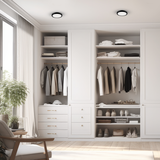 MILAGRO Plafon Vera 12W 4000K Czarny IP65