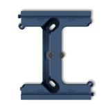 MINI Moduł rozszerzający puszkę natynkową pojedynczą, składaną do ramek wielokrotnych MINI navy blue 64DPU-2 KARLIK