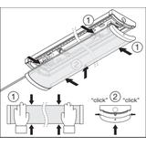 Oprawa liniowa LINEAR SURFACE 1500 P 45W 830 white IP44