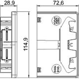 GK-E70110CW, Końcówka 70X110 B.