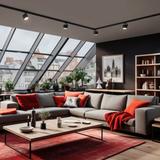 MADARA AR111 GU10 NA SZYNOPRZEWÓD 3F 250V IP20 120x160mm CZARNY