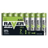 Bateria alkaliczna Raver Ultra Alkaline AAA (LR03) folia 8 B79118 EMOS
