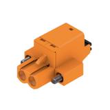BLF 5.00HC/02/180F SN OR BX Wtyk PCB (złącze wiązki), 5.00 mm, Liczba biegunów: 2, PUSH IN, Złącze sprężynowe /90szt./ 1017420000 WEIDMÜLLER